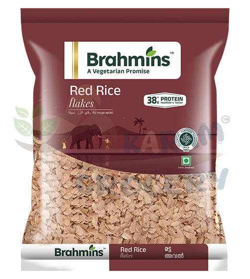 Brahmins Red Rice Flakes-500g