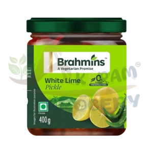 Brahmins White Lime Pickle-400g